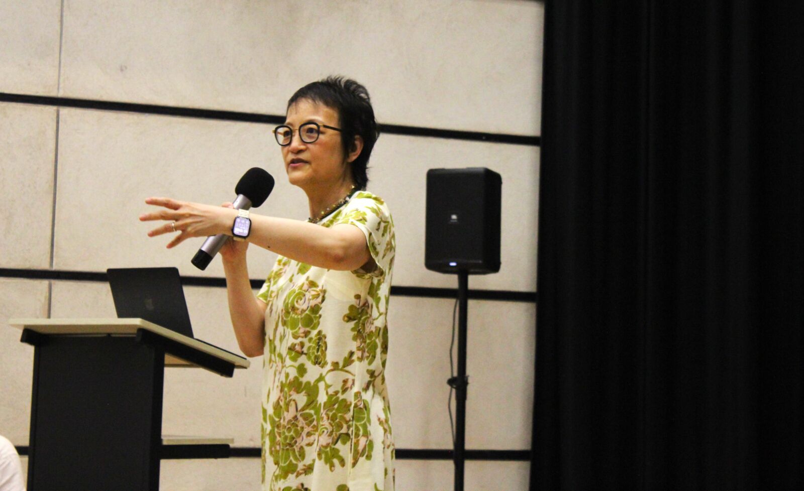 Professor Ruth Chang, convenor of the Programme in Philosophy, Law & Politics, addressing the First PLP Graduate Conference, University of Oxford